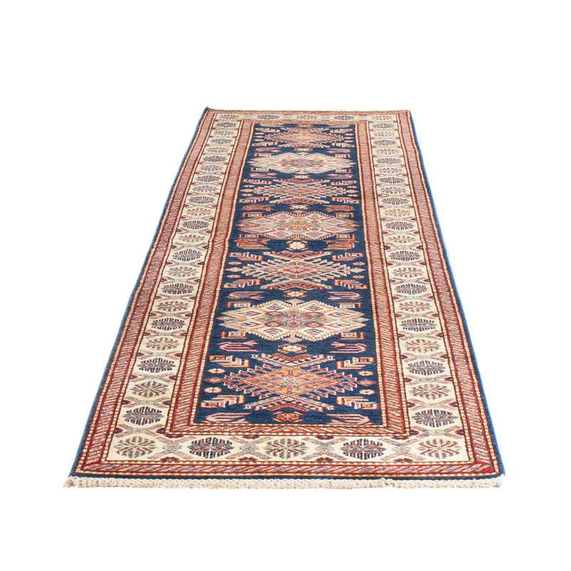 Alfombra de pasillo Alfombra Ziegler - Kazak - 302 x 84 cm - azul