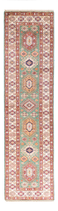 Alfombra de pasillo Alfombra Ziegler - Kazak - 311 x 77 cm - verde