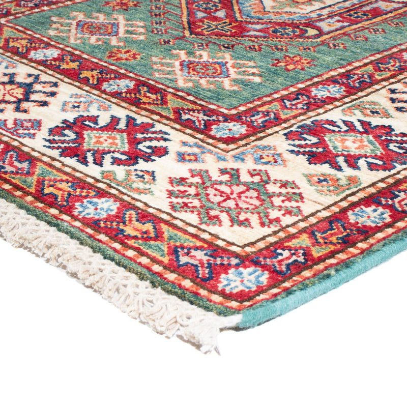 Alfombra de pasillo Alfombra Ziegler - Kazak - 311 x 77 cm - verde