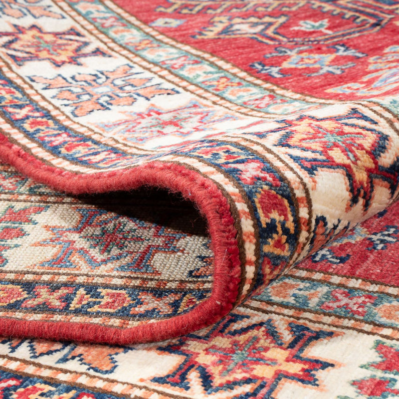 Alfombra de pasillo Alfombra Ziegler - Kazak - 299 x 77 cm - rojo