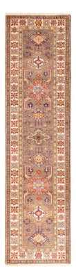 Alfombra de pasillo Alfombra Ziegler - Kazak - 305 x 79 cm - beige oscuro