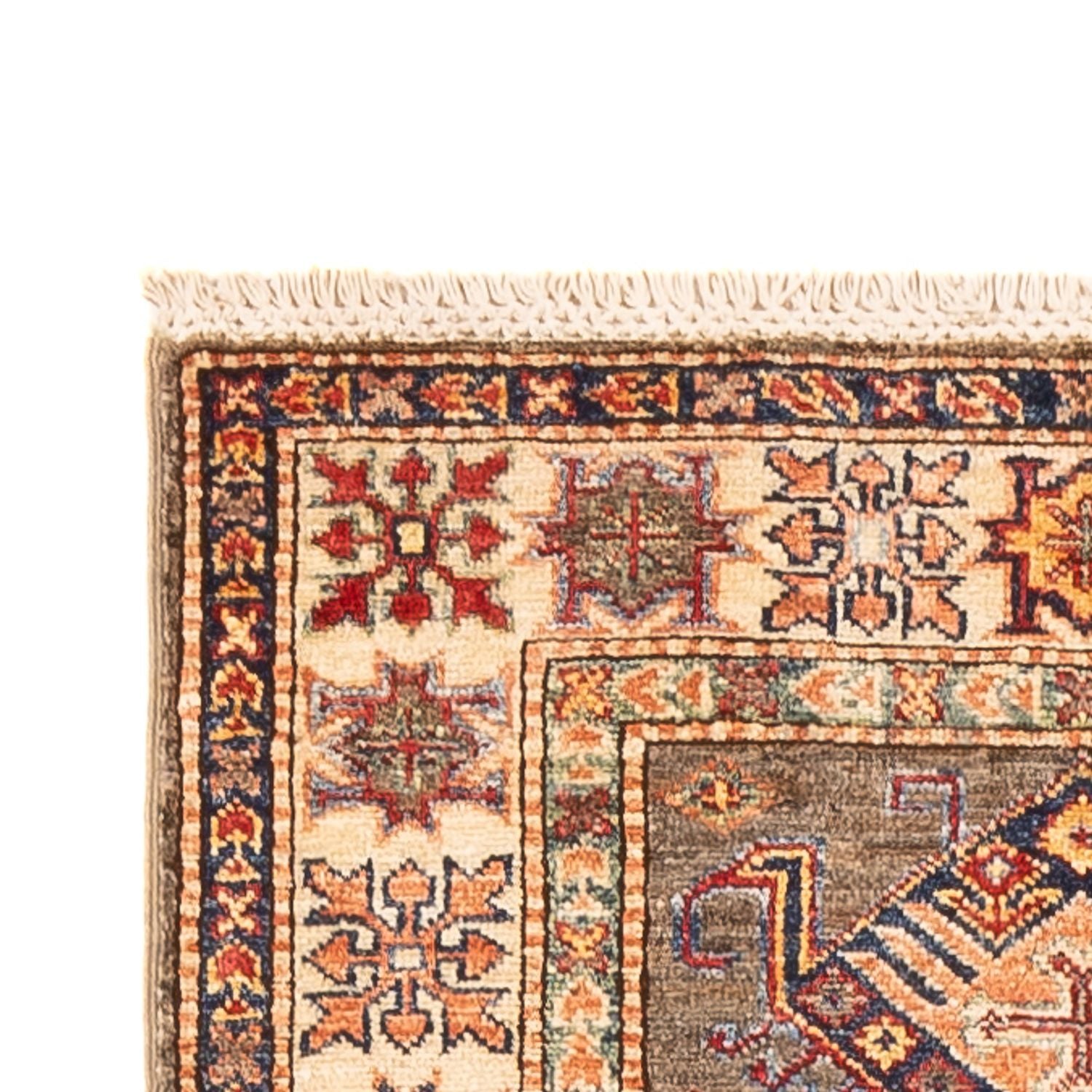 Alfombra de pasillo Alfombra Ziegler - Kazak - 305 x 79 cm - beige oscuro