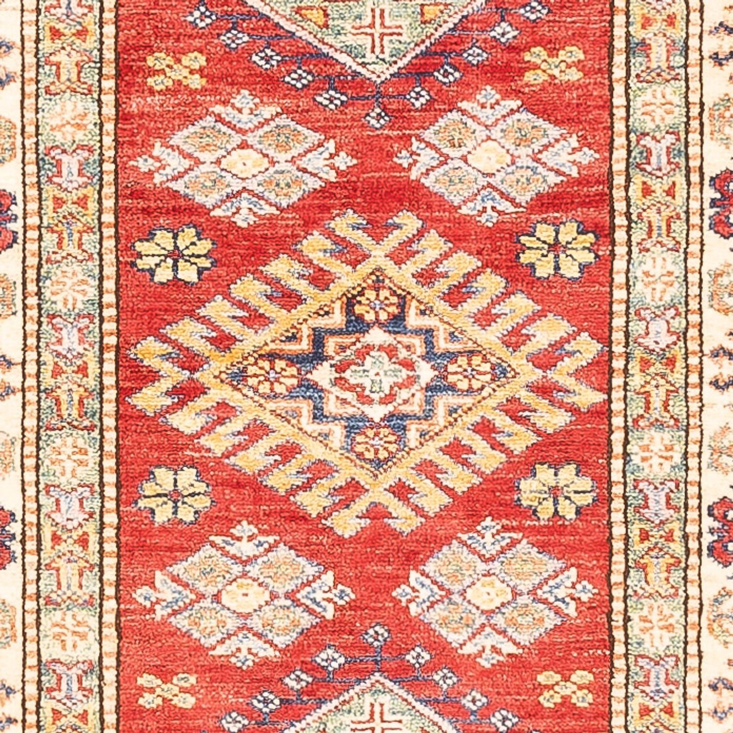 Alfombra de pasillo Alfombra Ziegler - Kazak - 307 x 83 cm - rojo