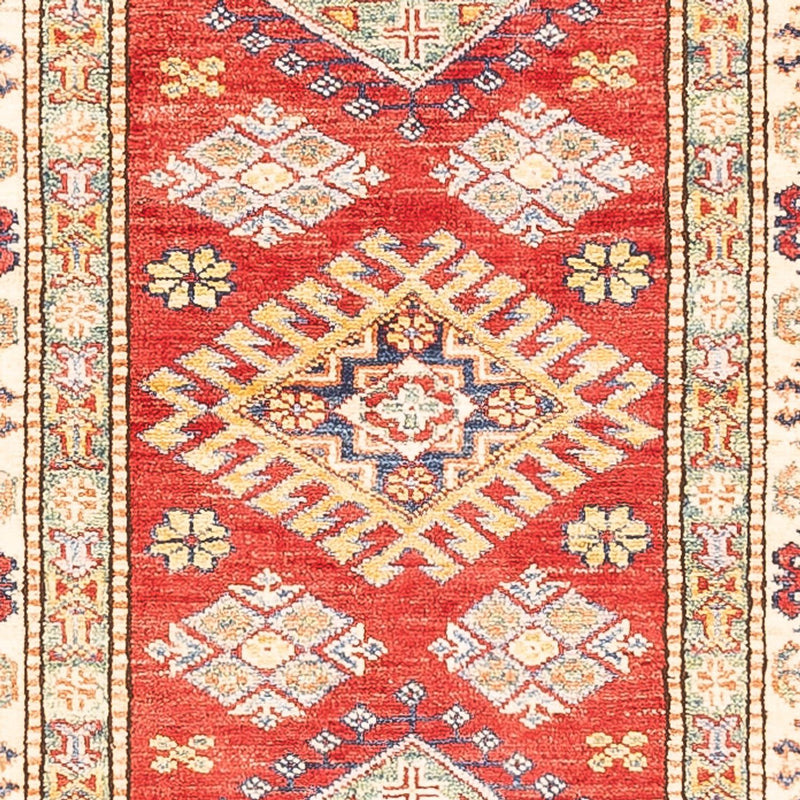 Alfombra de pasillo Alfombra Ziegler - Kazak - 307 x 83 cm - rojo