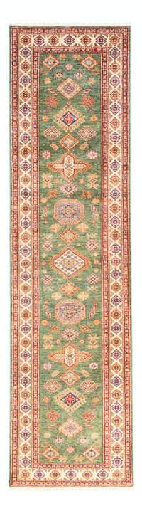 Alfombra de pasillo Alfombra Ziegler - Kazak - 295 x 76 cm - verde