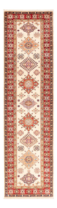Alfombra de pasillo Alfombra Ziegler - Kazak - 304 x 82 cm - beige
