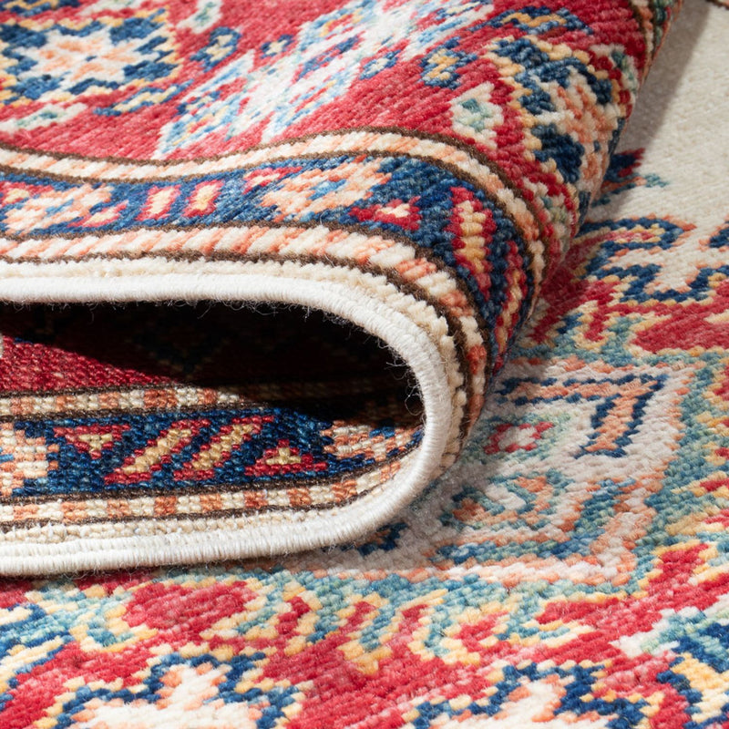 Alfombra de pasillo Alfombra Ziegler - Kazak - 304 x 82 cm - beige