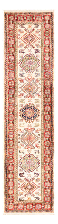 Alfombra de pasillo Alfombra Ziegler - Kazak - 315 x 78 cm - beige
