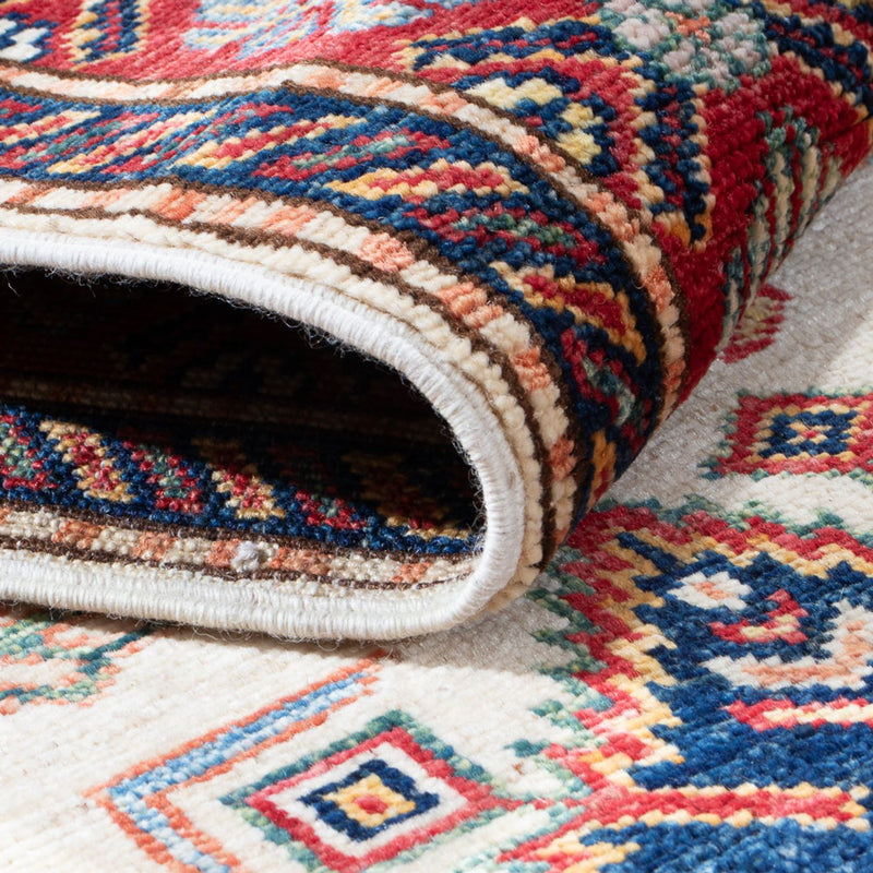 Alfombra de pasillo Alfombra Ziegler - Kazak - 315 x 78 cm - beige