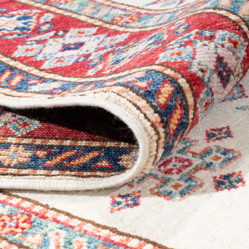 Alfombra de pasillo Alfombra Ziegler - Kazak - 305 x 85 cm - beige