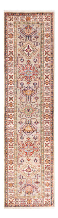 Alfombra de pasillo Alfombra Ziegler - Kazak - 300 x 75 cm - beige oscuro