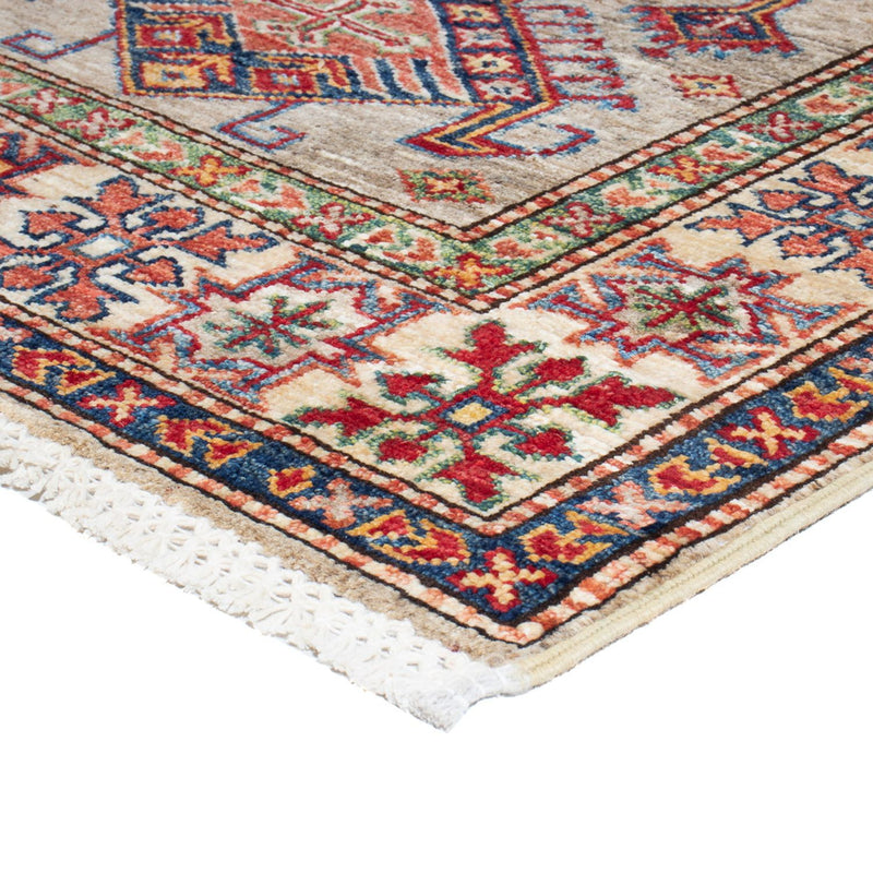 Alfombra de pasillo Alfombra Ziegler - Kazak - 300 x 75 cm - beige oscuro