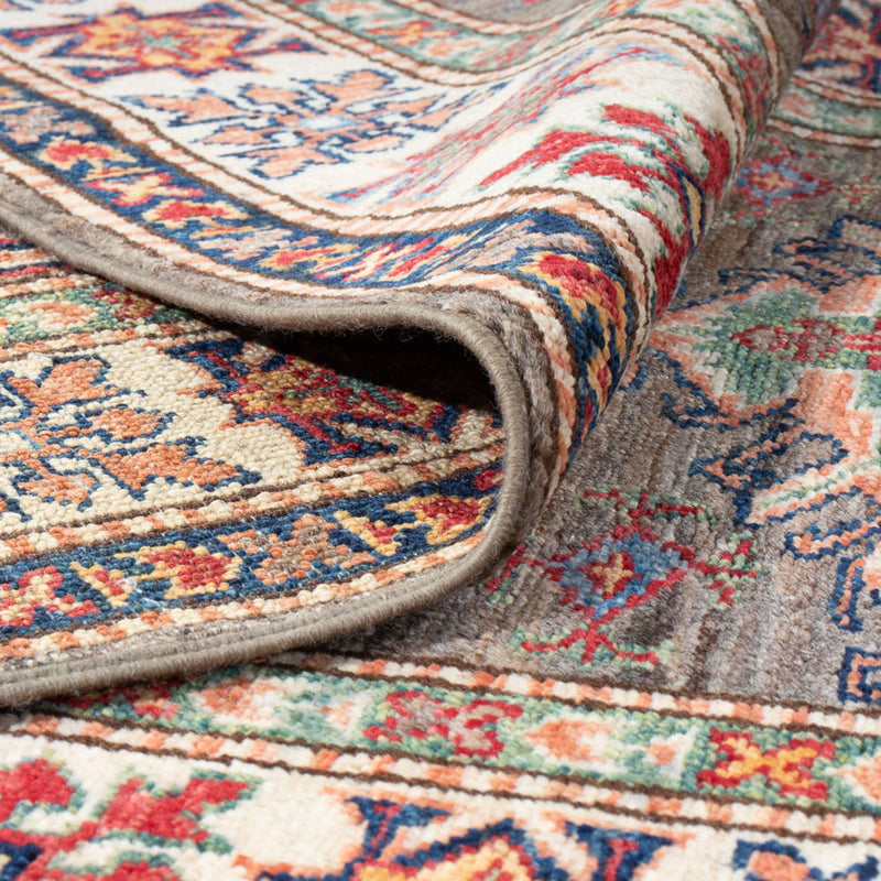 Alfombra de pasillo Alfombra Ziegler - Kazak - 308 x 80 cm - beige oscuro