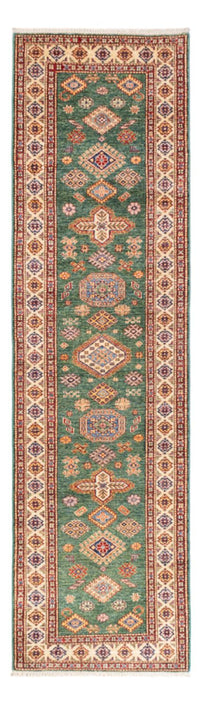 Alfombra de pasillo Alfombra Ziegler - Kazak - 296 x 80 cm - verde