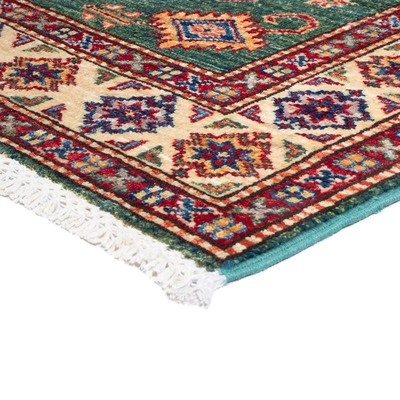 Alfombra de pasillo Alfombra Ziegler - Kazak - 296 x 80 cm - verde