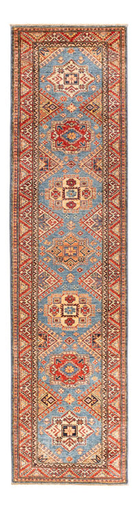 Alfombra de pasillo Alfombra Ziegler - Kazak - 312 x 75 cm - turquesa