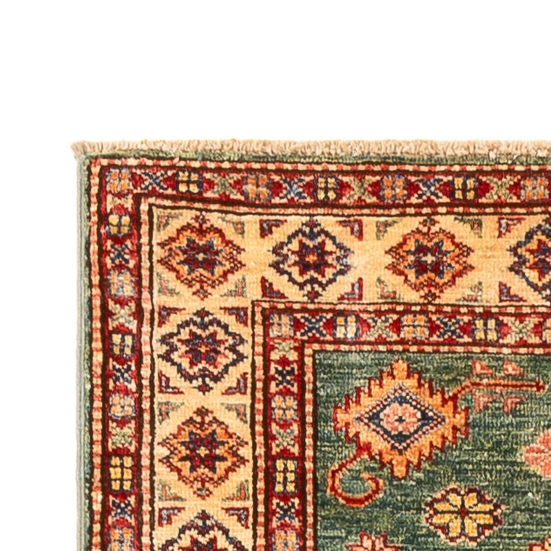 Alfombra de pasillo Alfombra Ziegler - Kazak - 302 x 78 cm - verde