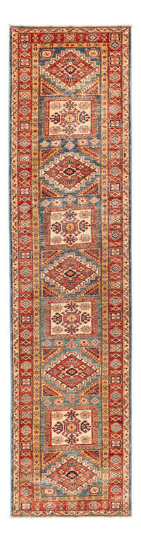 Alfombra de pasillo Alfombra Ziegler - Kazak - 307 x 78 cm - beige oscuro