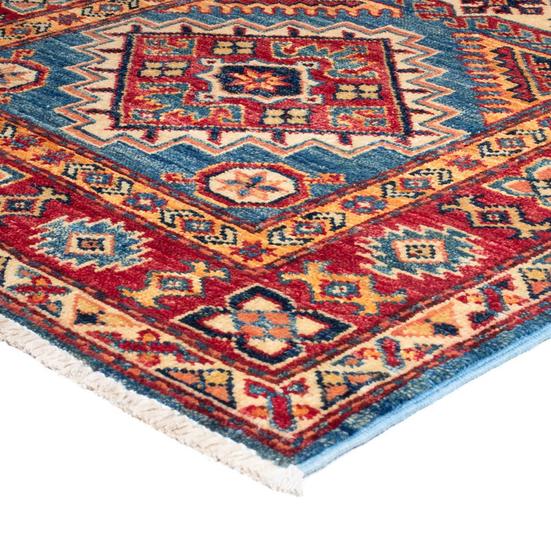 Alfombra de pasillo Alfombra Ziegler - Kazak - 313 x 74 cm - beige oscuro