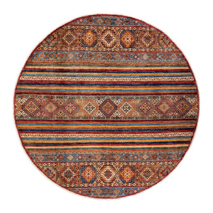 Alfombra Ziegler - Shal redondo  - 208 x 201 cm - multicolor