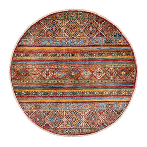 Alfombra Ziegler - Shal redondo  - 151 x 152 cm - multicolor