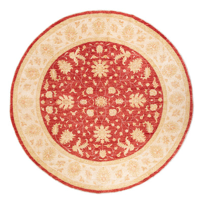 Alfombra Ziegler redondo  - 247 x 247 cm - rojo