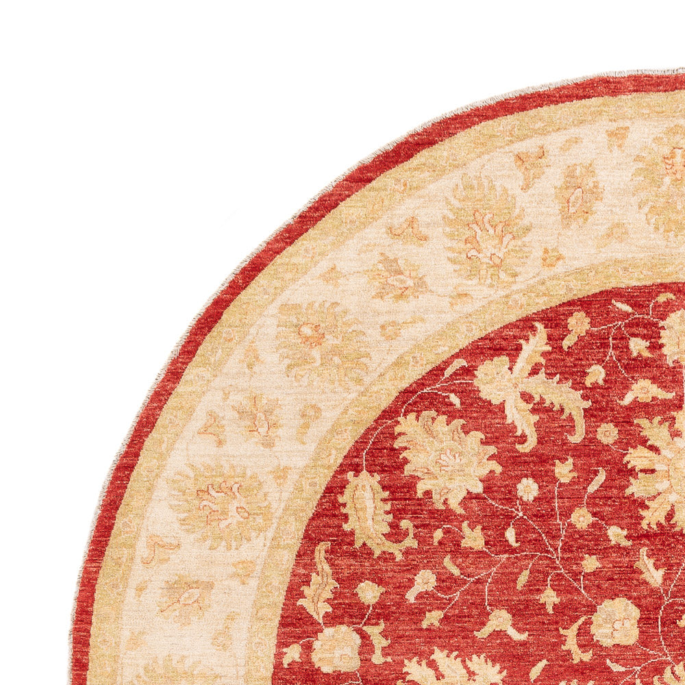 Alfombra Ziegler redondo  - 247 x 247 cm - rojo