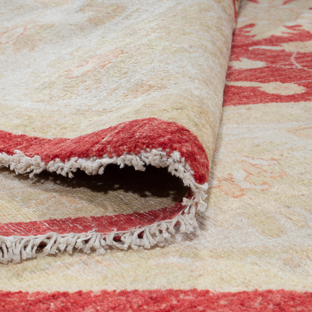 Alfombra Ziegler redondo  - 247 x 247 cm - rojo