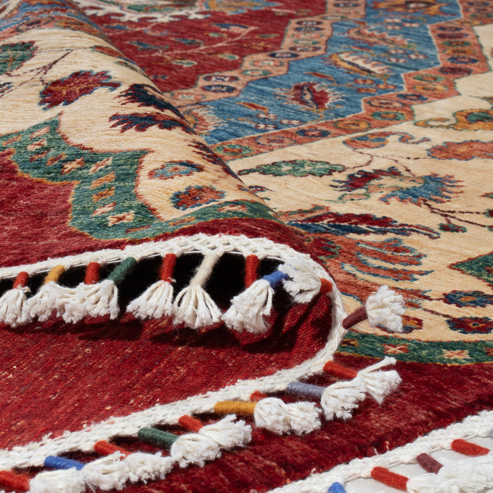 Alfombra Ziegler - Kazak redondo  - 302 x 297 cm - multicolor