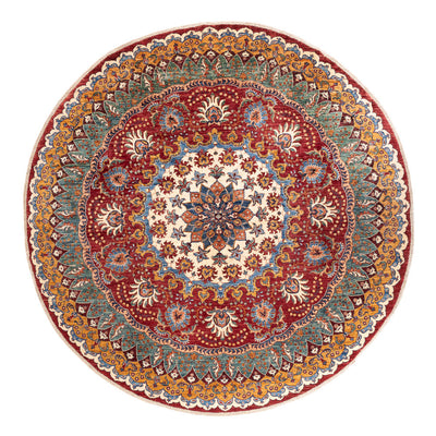 Alfombra Ziegler - Kazak redondo  - 268 x 270 cm - multicolor