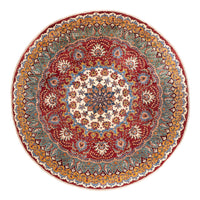 Alfombra Ziegler - Kazak redondo  - 268 x 270 cm - multicolor