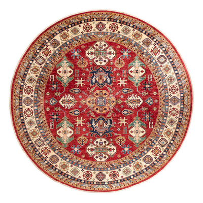 Alfombra Ziegler - Kazak redondo  - 306 x 306 cm - multicolor