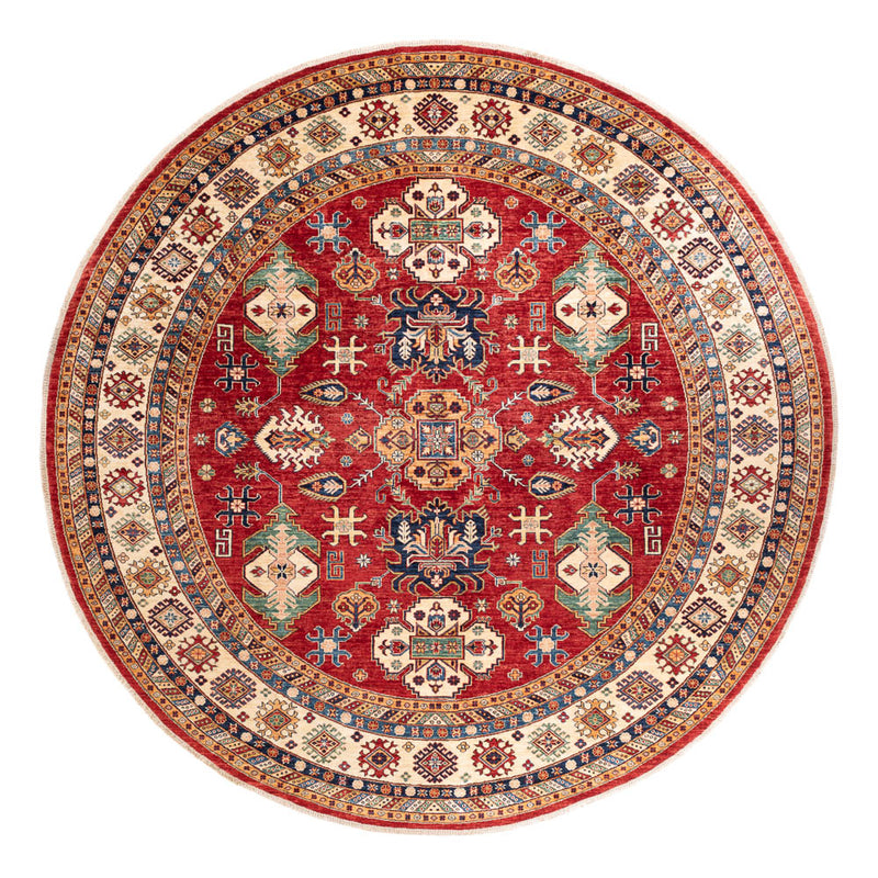 Alfombra Ziegler - Kazak redondo  - 306 x 306 cm - multicolor
