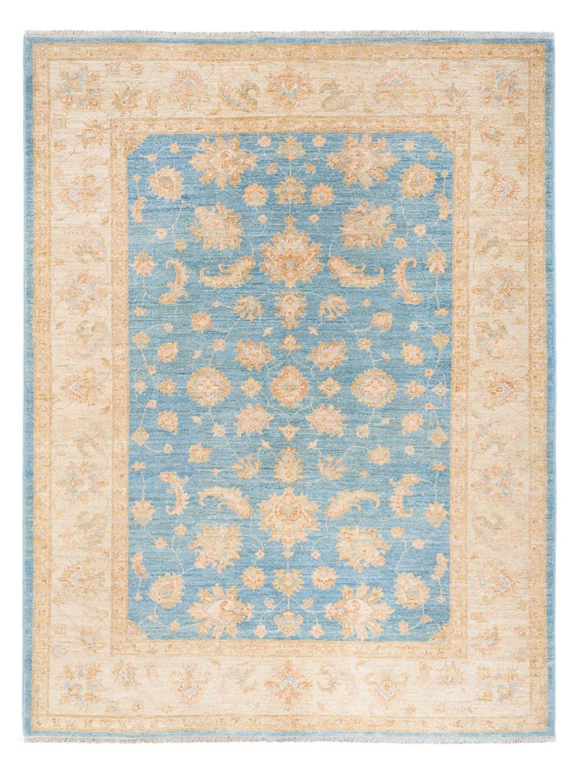 Alfombra Ziegler - 236 x 176 cm - azul