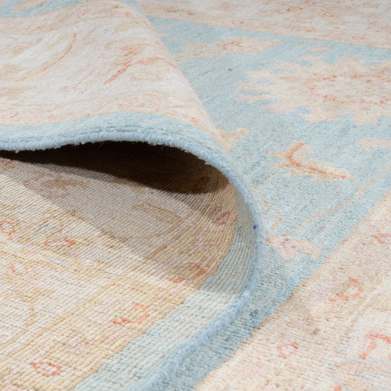 Alfombra Ziegler - 235 x 177 cm - azul claro