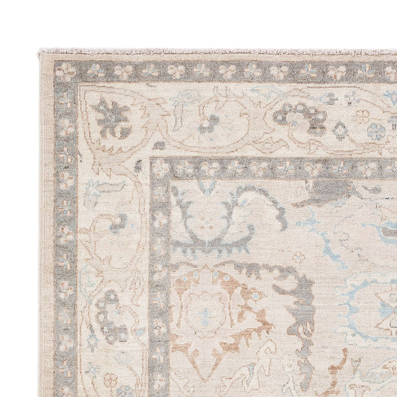 Alfombra Ziegler - Usak - 236 x 176 cm - gris claro