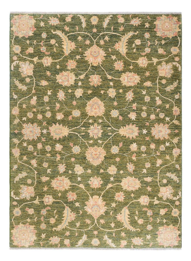 Alfombra Ziegler - Ariana - 238 x 177 cm - verde oliva