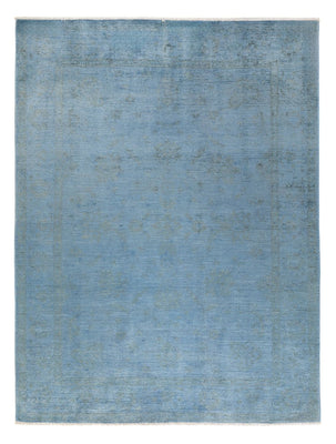 Alfombra Ziegler - Moderna - Vintage/revestido - 231 x 169 cm - azul marino