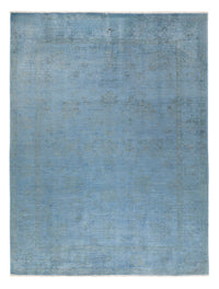 Alfombra Ziegler - Moderna - Vintage/revestido - 231 x 169 cm - azul marino