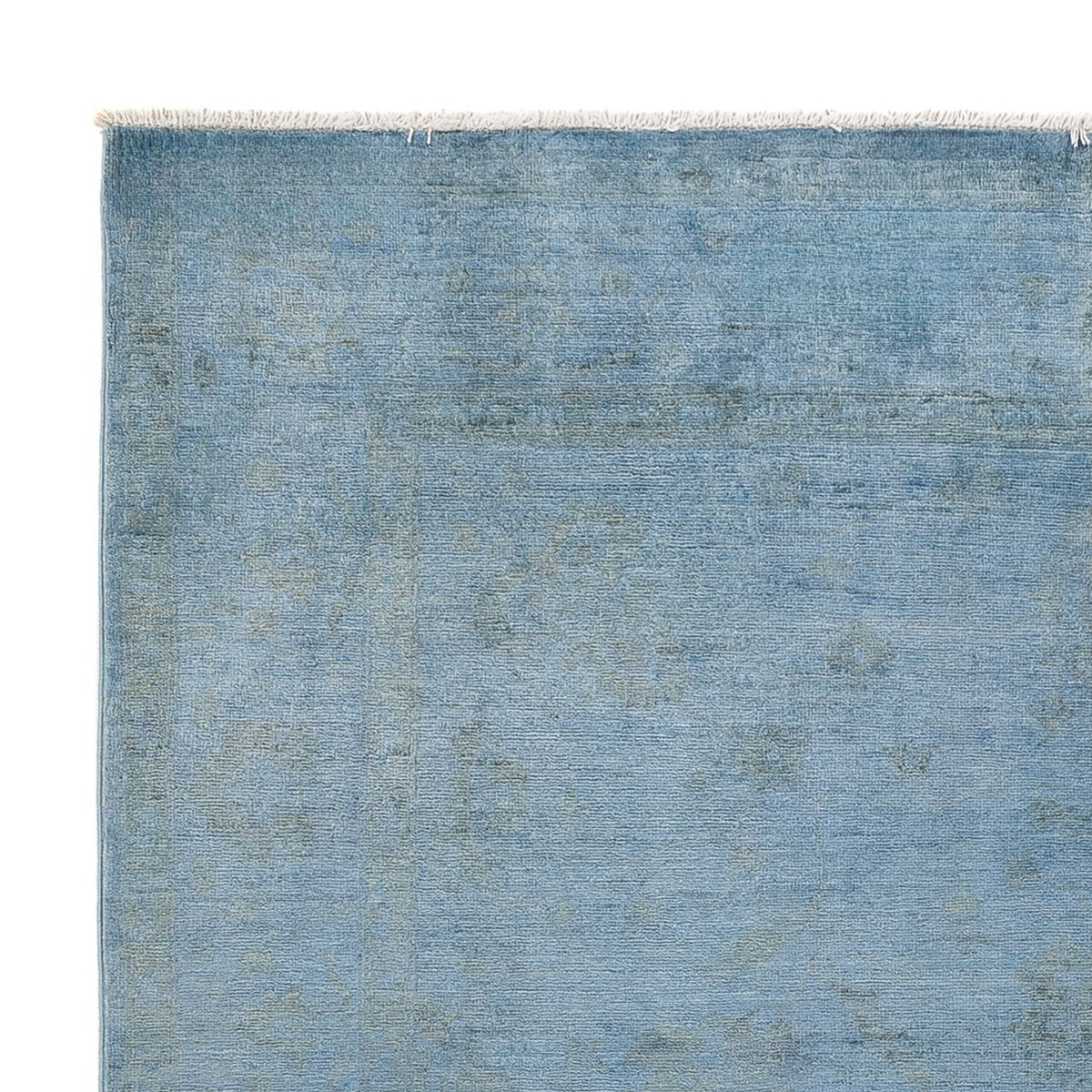 Alfombra Ziegler - Moderna - Vintage/revestido - 231 x 169 cm - azul marino