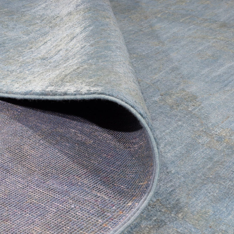 Alfombra Ziegler - Moderna - Vintage/revestido - 231 x 169 cm - azul marino