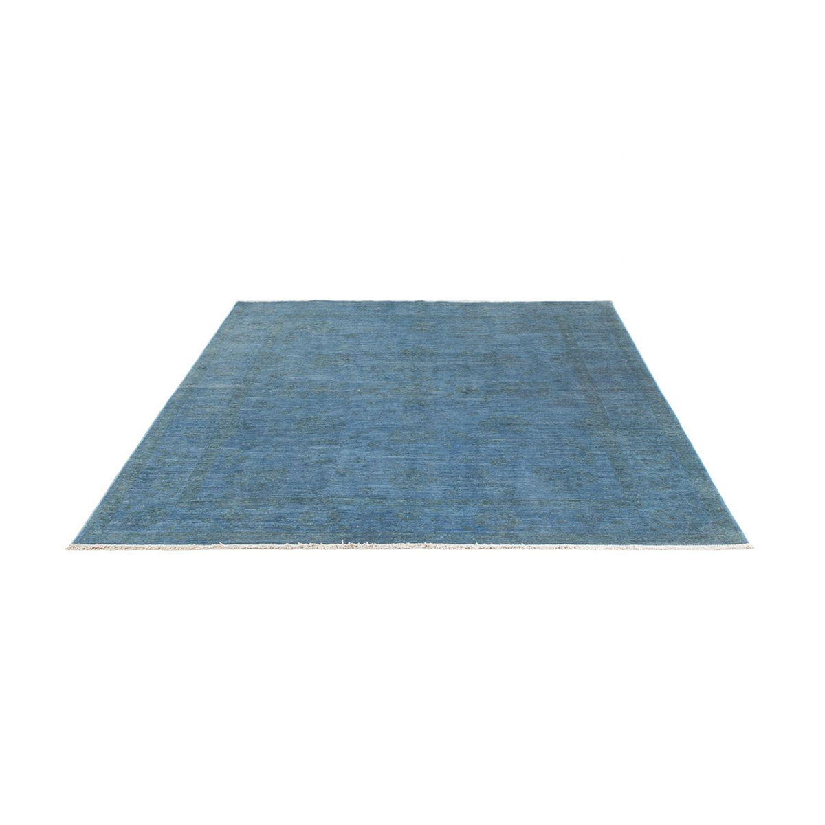 Alfombra Ziegler - Moderna - Vintage/revestido - 231 x 169 cm - azul marino