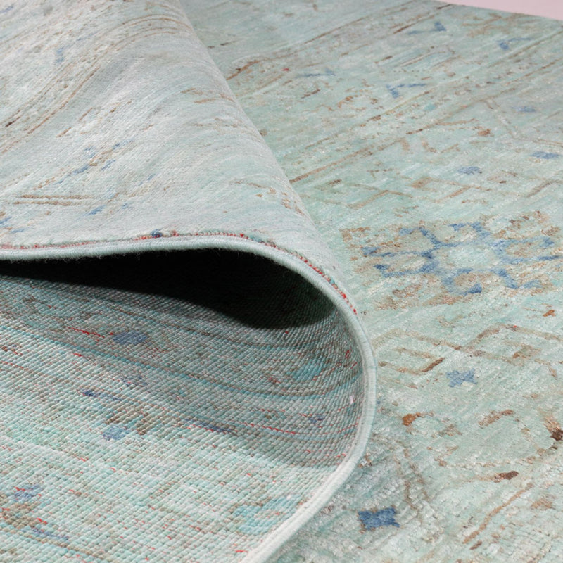 Alfombra Ziegler - Moderna - 237 x 164 cm - turquesa