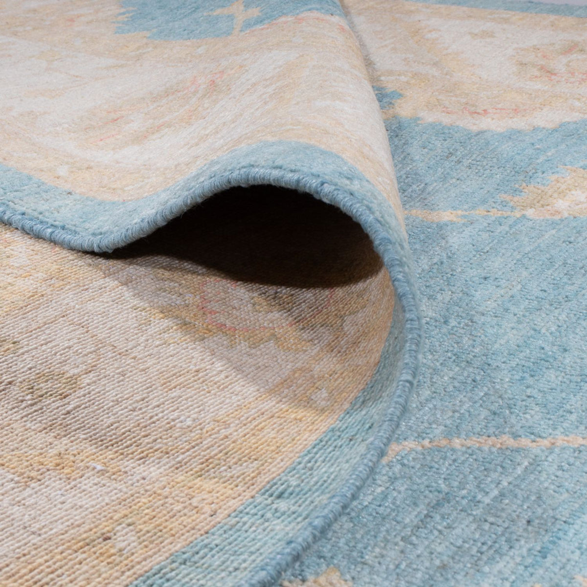 Alfombra Ziegler - 247 x 171 cm - azul claro