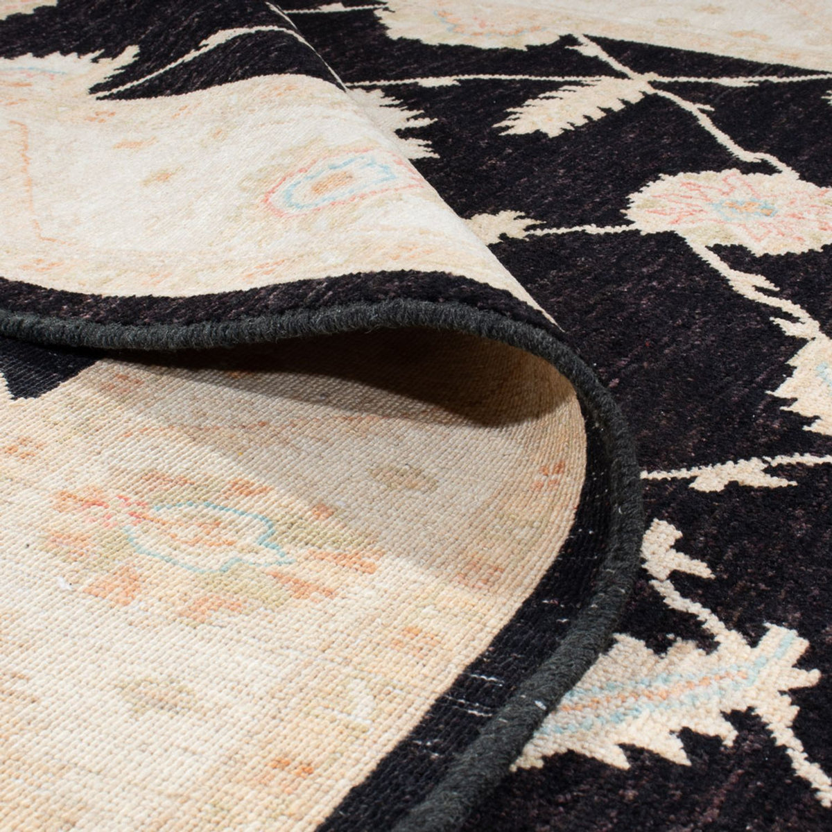 Alfombra Ziegler - 244 x 175 cm - negro