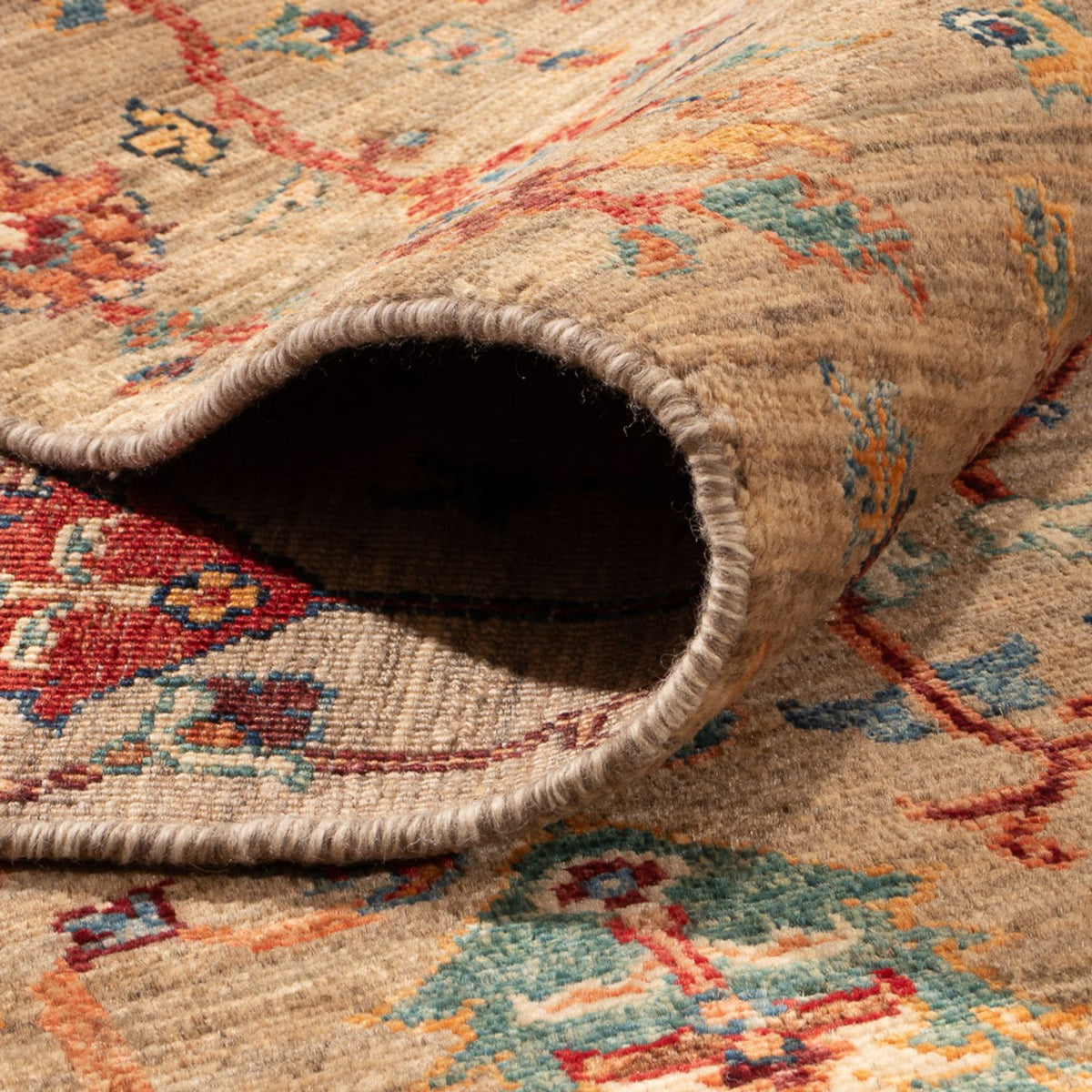 Alfombra Ziegler - Ariana - 293 x 246 cm - beige oscuro