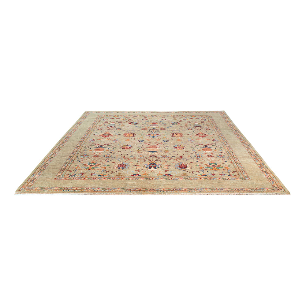 Alfombra Ziegler - Ariana - 290 x 246 cm - beige oscuro