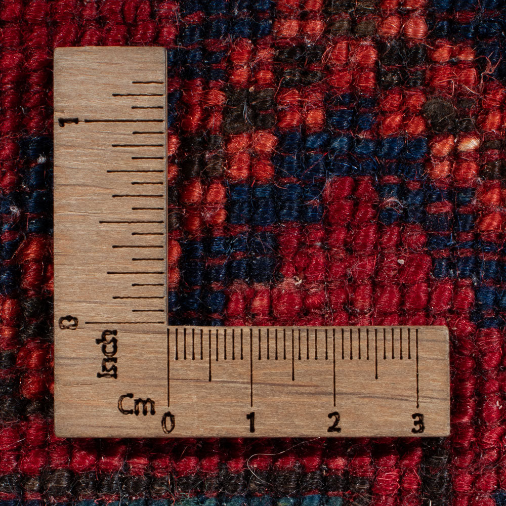 Alfombra afgana - Kunduz - 312 x 258 cm - rojo