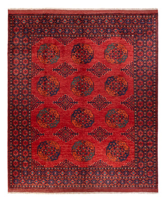 Alfombra afgana - 298 x 256 cm - rojo