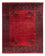 Alfombra afgana - Kunduz - 313 x 259 cm - rojo